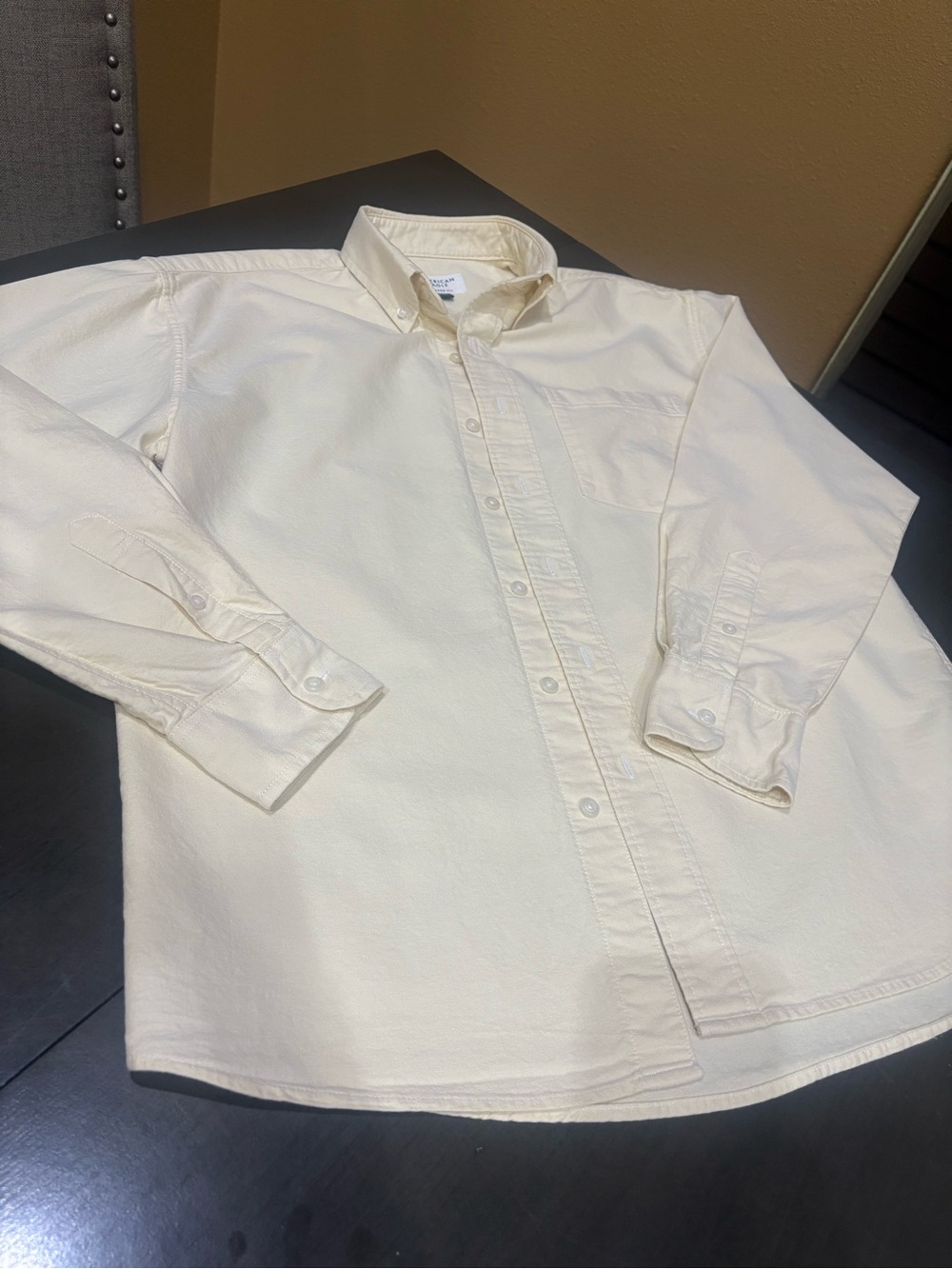 AE Men's Relaxed Fit Button-Down long sleeve shirt